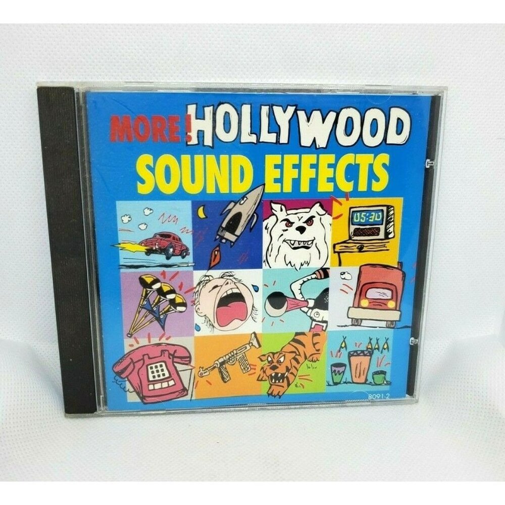 More Hollywood Sound Effects Various Artists CD 1989 No Scratches Clean
